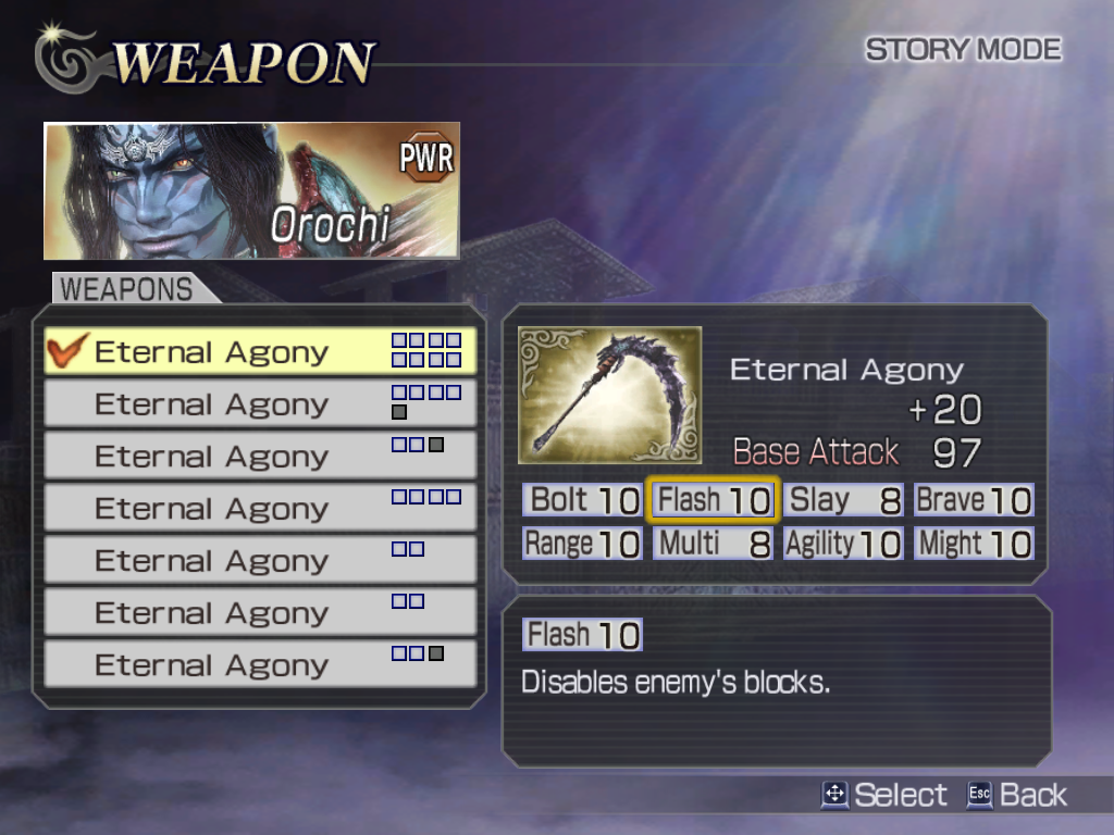 Warriors Orochi screenshot 3 for PSP